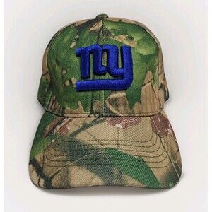 New York Giants Camo NFL Hat Cap Adjustable Camouflage Strapback Football